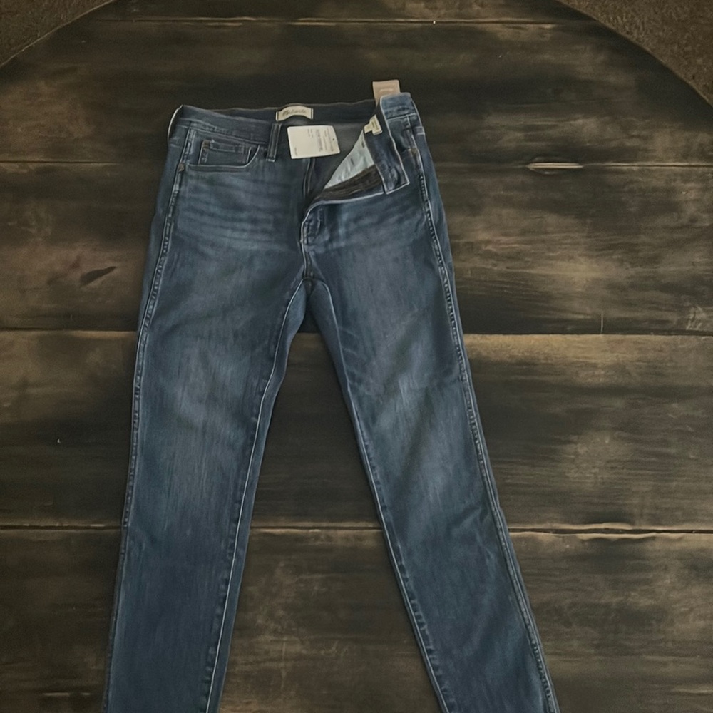 NWT Madewell 10 inch high rise skinny jeans